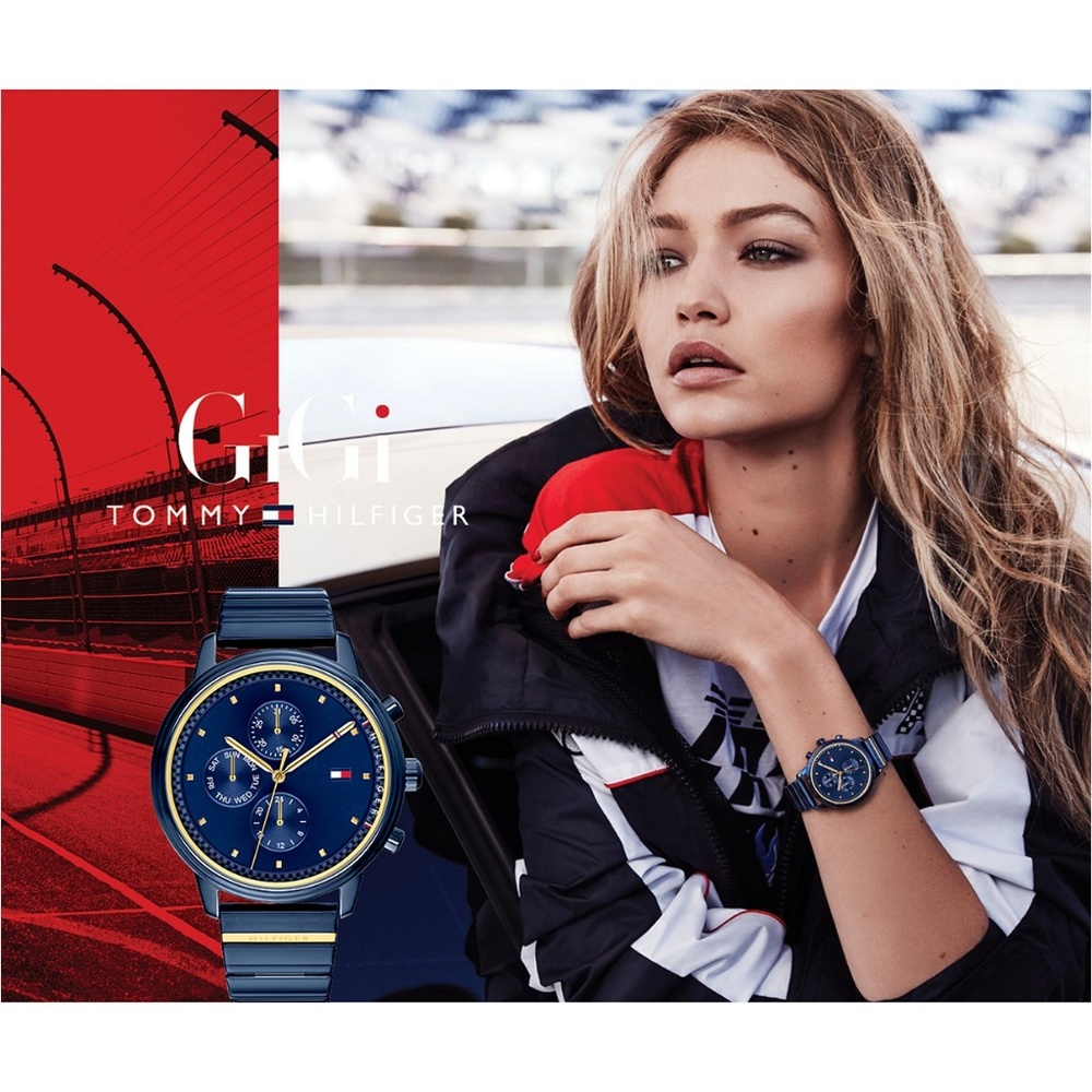 Gigi Hadid Blue Bracelet Watch 38mm